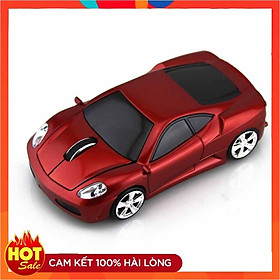 Mua Chuột mô hình siêu xe️️Chuột bluetooth mini cao cấp - Chuột máy tính không dây mô hình ô tô (Ferrari) V3