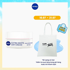 Kem dưỡng trắng da ban ngày NIVEA Pearl White chiết xuất ngọc trai SPF33 PA+++ (50ml) - 82335