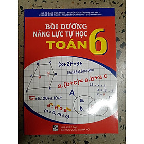Hình ảnh sách Bồi dưỡng năng lực tự học Toán lớp 6 (Theo chương trình GDPT mới)