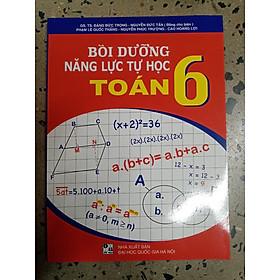 Hình ảnh sách Bồi dưỡng năng lực tự học Toán lớp 6 (Theo chương trình GDPT mới)