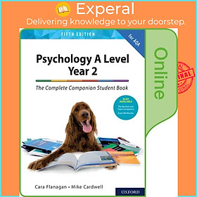 Sách - The Complete Companions: AQA Psychology A Level: Year 2 Student Book Onl by Mike Cardwell (UK edition, paperback)