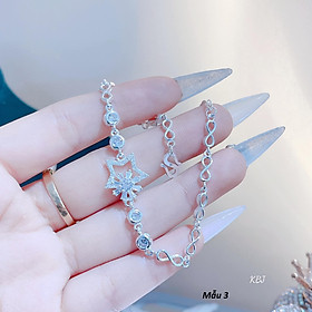 Hình ảnh Lắc tay nữ thời trang chất liệu bạc ta MS012a
