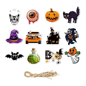 Halloween Banner Pendant Party Favors for Backdrop Haunted House Front Door
