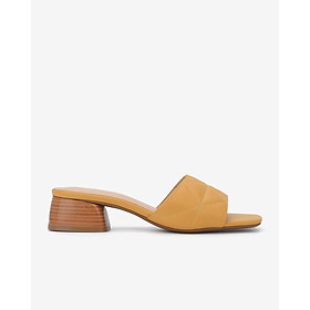 Dép cao gót nữ Đông Hải thiết kế quai ngang  ôm chân may chỉ nổi thời thượng - D7720