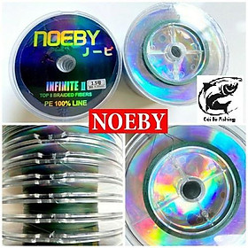 Dây Dù Câu Cá NOEBY Infinite II X8 Cao Cấp Màu Xanh Rêu dây PE câu lure siêu bền