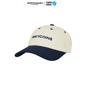 Nón DirtyCoins Logo Dad Cap - Blue/Cream