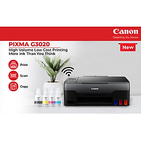 Mua Máy in 4 màu đa chức năng Canon Pixma G3020 - Hàng chính hãng