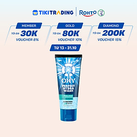 Sữa rửa mặt cho nam Oxy sạch sâu sảng khoái dưỡng ẩm dạng gel Oxy Perfect Hydra Wash 100g