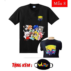 HOT BST áo thun Hero Team V2 - Mini World mẫu mới đẹp kèm bịt mặt siêu ngầu
