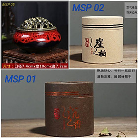 Mua Combo 1 lư xông trầm &  1H khoanh 4h cao cấp