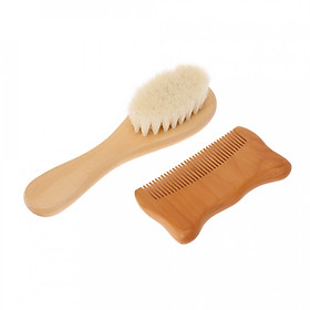 Bộ 2 Cái Lược Gỗ Cho Trẻ Nhỏ