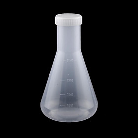 Conical Flask 250ml - Measuring Erlenmeyer Flasks with Graduation, Accurate