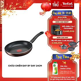 Chảo chiên chống dính đáy từ Tefal Day By Day 24cm hàng chính hãng