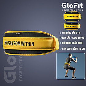Hình ảnh Đai Lưng Tập Gym Glofit-GFHY002. Đai Lưng Tập Thể Hình Cao Cấp  (WEIGHT LIFTING BELT) - 