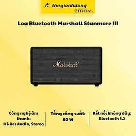 Mua Loa Bluetooth Marshall Stanmore III - Hàng Chính Hãng - Hàng Chính Hãng
