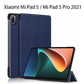Bao Da Cover Cho Máy Tính Bảng Xiaomi Mi Pad 5 / Mi Pad 5 Pro 2021 11 Inch Hỗ Trợ Smart Cover Gấp 3
