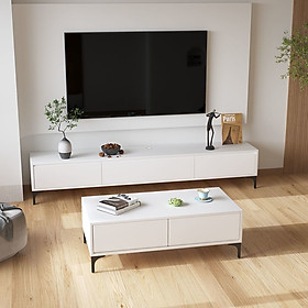 Mua Kệ Tivi Để Sàn Phong Cách Hàn Quốc Kết Hợp Ngăn Tủ Để Đồ Tiết Kiệm Diện Tích AP323