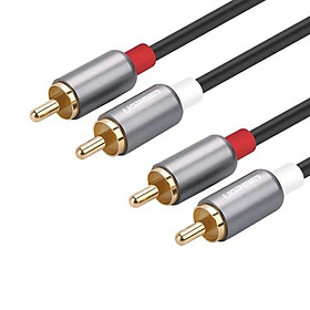 Mua Ugreen UG30804AV146TK 1.5M màu đen cáp âm thanh 4 đầu hoa sen RCA - HÀNG CHÍNH HÃNG