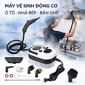 Máy Làm Sạch Hơi Nước Nóng Cao Áp – Vệ Sinh Khoang Máy Ô Tô, Điều Hòa, Bếp, Cửa Kính Nhanh Chóng