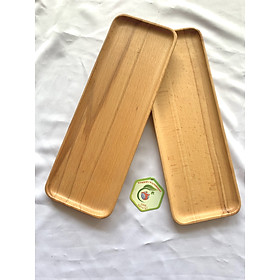 Mua KHAY CHỮ NHẬT GỖ BEECH THANH TÚ 12X32CM