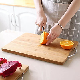 Mua Thớt trúc cao cấp siêu cứng không mùn  chống nứt  có quai xách tiện lợi