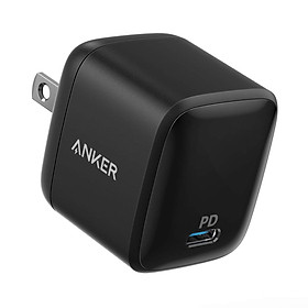 Adapter Sạc 1 Cổng 30W Anker PowerPort Atom PD 1 Tích Hợp Công Nghệ GaN - A2017 - Hàng Chính Hãng