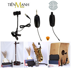 Mua Bộ Microphone không dây Wireless dùng cho Đàn Violin  Guitar  Kèn  Sáo  Nhị  Saxophone  Mic Nhạc cụ Dân Tộc và Mọi loại Nhạc Cụ khác Dr.MIC W8-8+813 - Kèm Móng Gảy DreamMaker