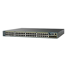 Thiết bị chuyển mạch Cisco Catalyst 2960-S WS-C2960S-48LPS-L - Hàng Nhập Khẩu