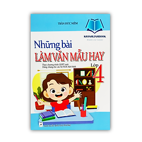 Sách - Những bài làm văn mẫu hay lớp 4