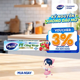 Màng bọc PE dao cắt trượt 120M (L) MyJae