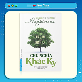 Sách - chủ nghĩa khắc kỷ - first news