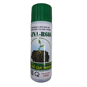 Mua Phân bón NPK sinh học KINA R666 kích thích RA RỄ CỰC MẠNH Chai 25ml
