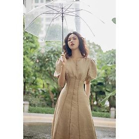 Hình ảnh Váy maxi thiết kế - Đầm maxi tay phồng vintage Brenna dress - Đầm dự tiệc thiết kế 