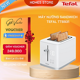 Mua Máy Nướng Bánh Mỳ Sandwich TEFAL TT6931 - Nhập Khẩu Đức 4 Chương Trình Nướng 7 Mức Nhiệt Nướng Công Suất 720 W - Hàng Nhập Khẩu
