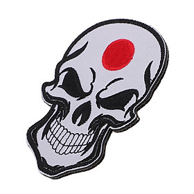 Flag Embroidery Patch Skull Patch Emblem Military Badge Armband Japan Flag