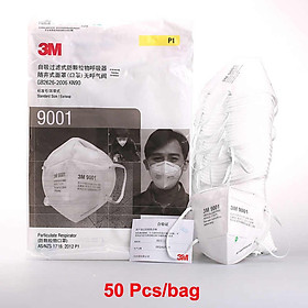 Khẩu trang 3M 9001 - Khẩu trang 3D Mask chống bụi mịn, phòng độc, chống giọt bắn