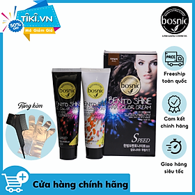 Kem Nhuộm Phủ Bạc Bento Shine BOSNIC 100ML