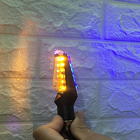 ĐÈN XI NHAN XE MÁY DÀI (ĐÔI) - XI NHAN 2 MẶT LED