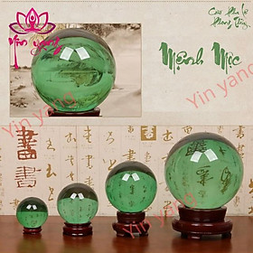 Mua Quả Cầu Pha Lê- Cầu Phong Thủy Cao Cấp Nhiều Màu