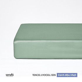 Ga giường Lụa Tencel 1m6x2m Sen Đá Home Bedding cao cấp trơn màu, drap bo chun trải nệm 1m6 x 2m, ra bọc đệm mát lạnh