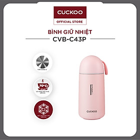 Mua Bình giữ nhiệt Cuckoo Kyndell màu hồng từ thép không ghỉ CVB-C43P 430ml