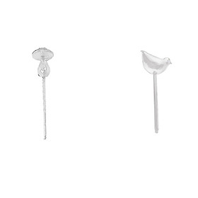 2 Shapes Mushroom&Bird Automatic Glass Watering Device for Flower Plants