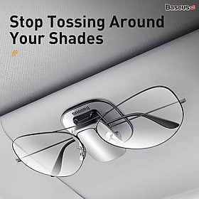 Mua Kẹp treo kính và đồ dùng trên xe hơi Baseus Platinum Vehicle Eyewear Clip - hàng chính hãng