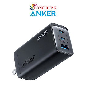 Cốc sạc Anker 737 GaNPrime Wall Charger 120W 2Type-C 1 USB 1 A2148 - Hàng chính hãng