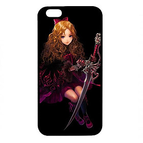 Ốp lưng cho iphone 6 plus girl 221 - hàng chính hãng