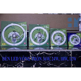 Mua Đèn led vòng tròn  đèn vòng tròn siêu sáng 36w  24w  18w  12w