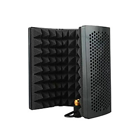 3 Panels Microphone  , Wind Screen for Recording Equipment, Singing, Broadcasting