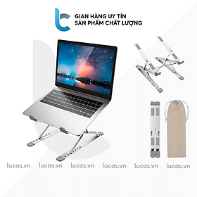 Stand Giá Đỡ Nhôm Cho Macbook 2 Tầng N8 - Hàng Chính Hãng