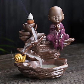 Mua Thác khói trầm hương chú tiểu tím