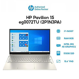 Mua Laptop HP Pavilion 15-eg0072TU 2P1N3PA i7-1165G7 8G 512G 15.6 W10 Hàng Chính Hãng